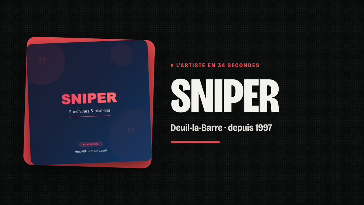 Sniper en 34 secondes