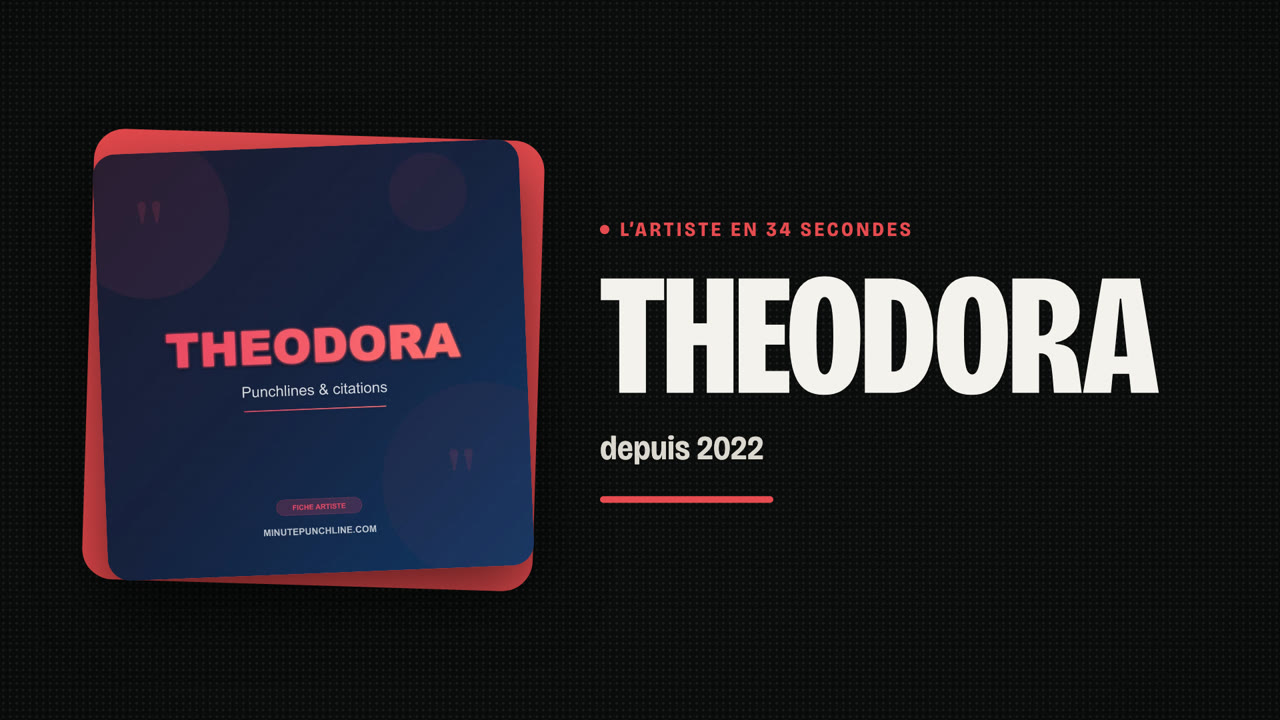 Theodora en 34 secondes