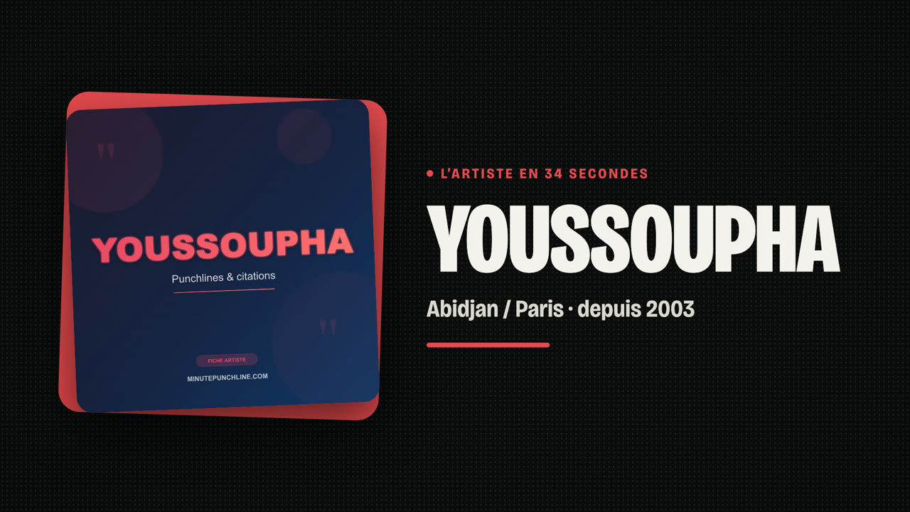 Youssoupha en 34 secondes