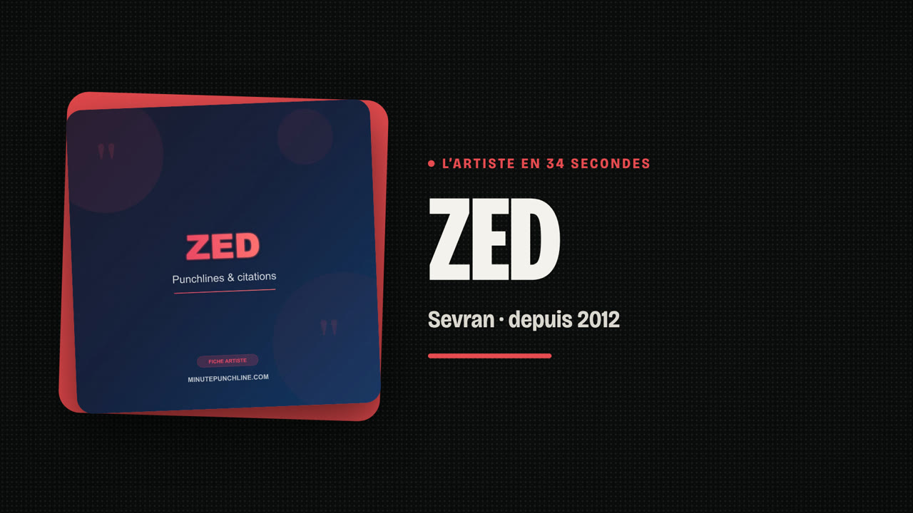 Zed en 34 secondes