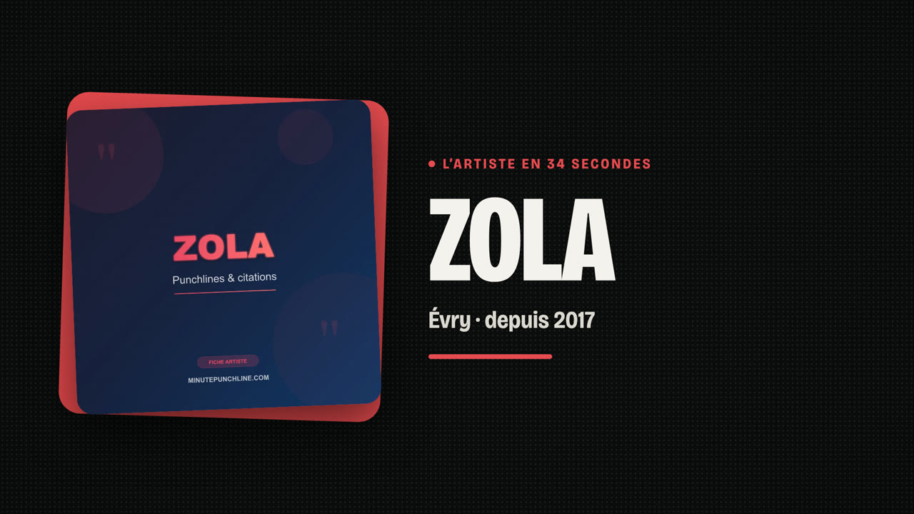Zola en 34 secondes